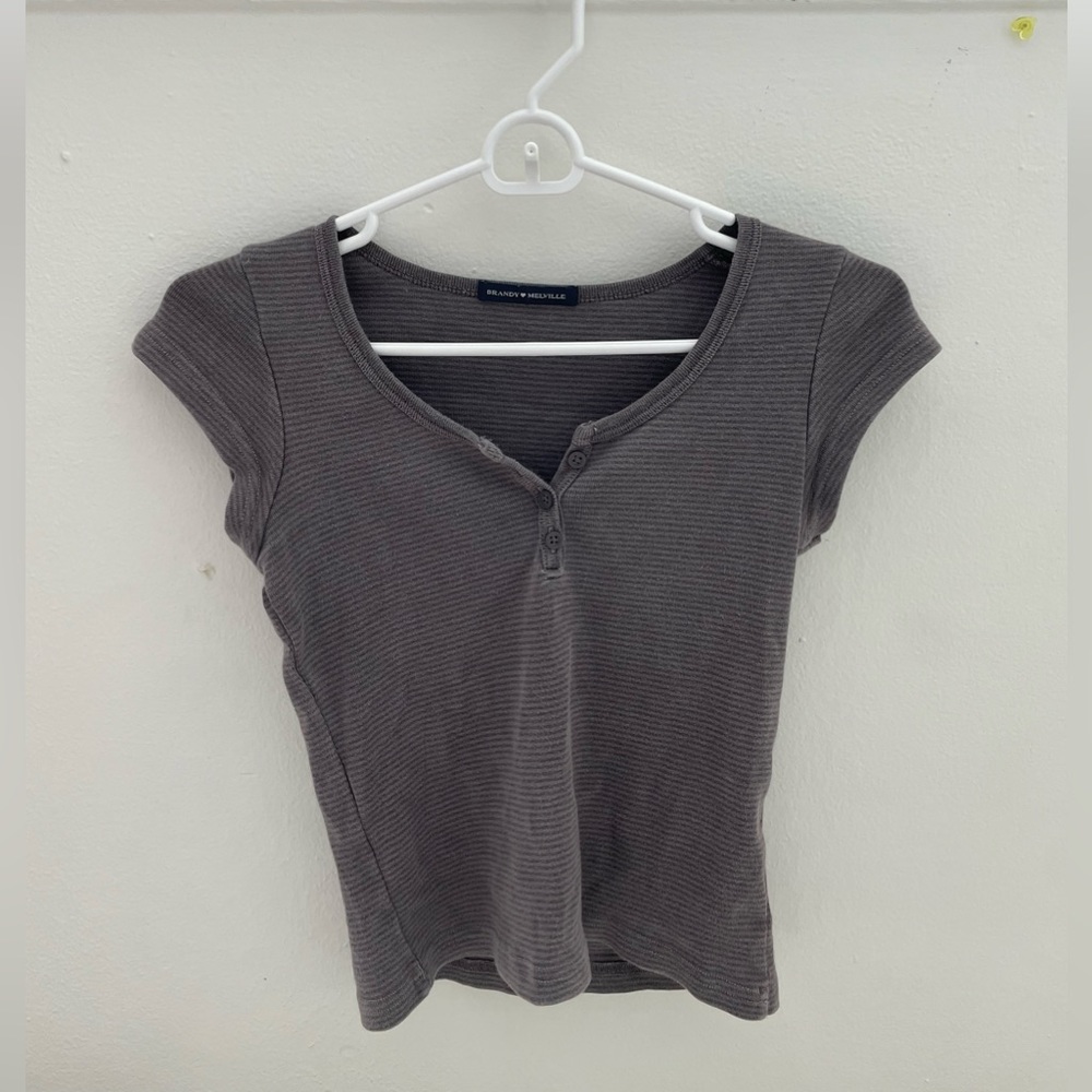 COPY - brandy Melville striped top